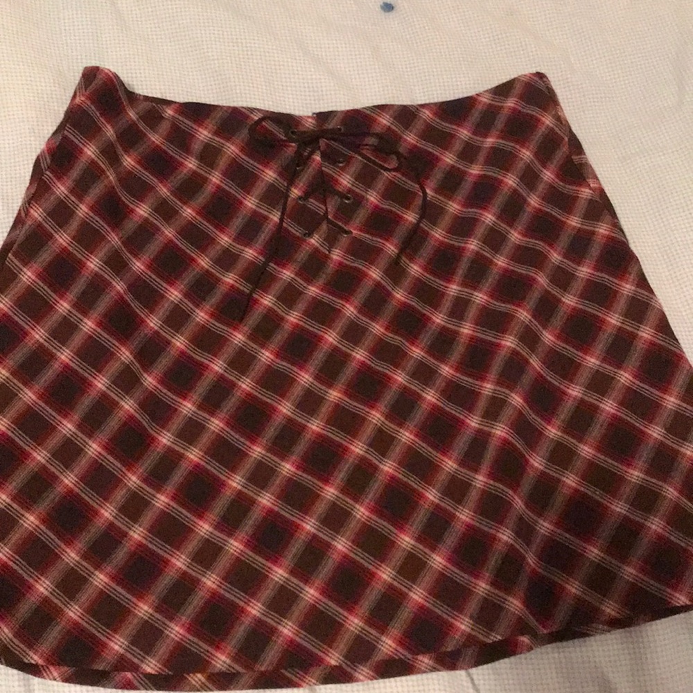 Plaid skirt
